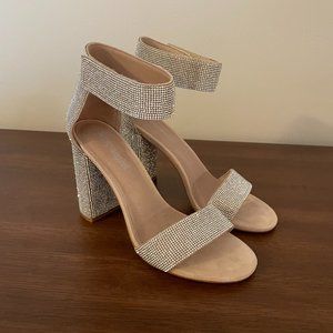 Jeffrey Campbell Rhinestone Platform Heels